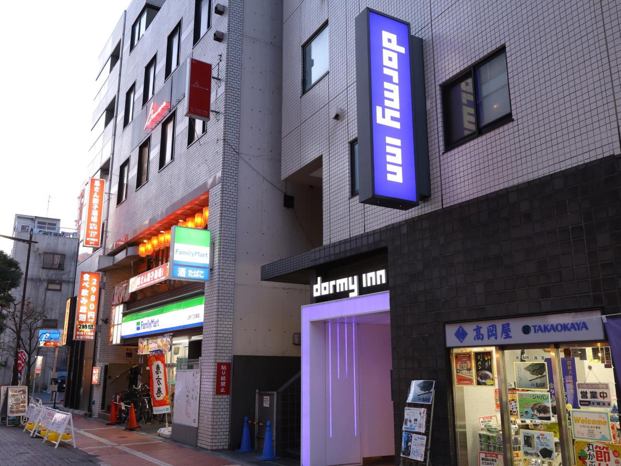 Dormy Inn Ueno Okachimachi Токіо Екстер'єр фото